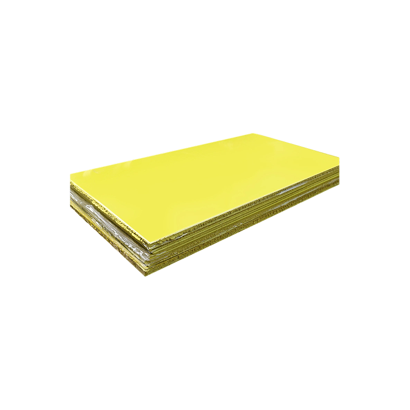Tablero de resina epoxi amarilla G10