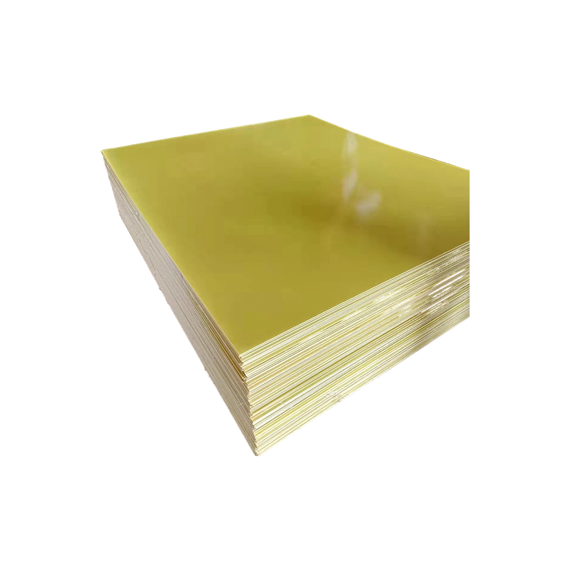 Tablero de fibra de vidrio amarillo ignífugo