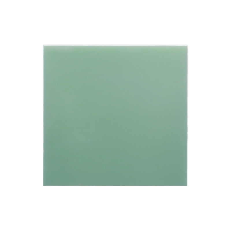 Tablero de fibra de vidrio FR4 verde agua Tablero de fibra de vidrio FR4 verde agua