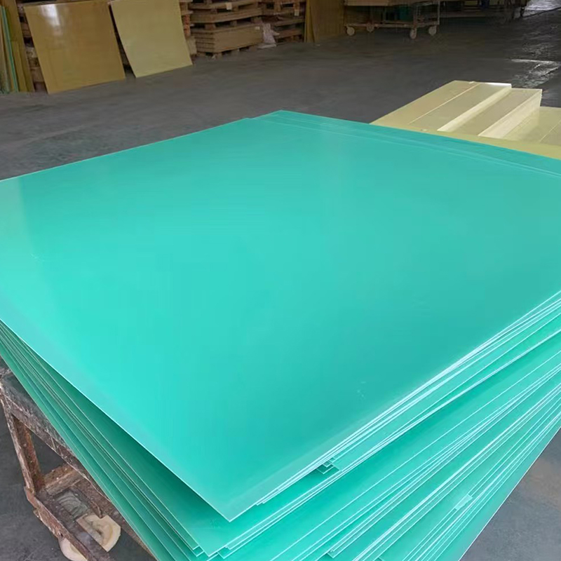 Tablero de fibra de vidrio FR4 verde agua Tablero de fibra de vidrio FR4 verde agua